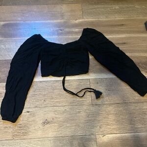 Idyllwind Black Textured Top